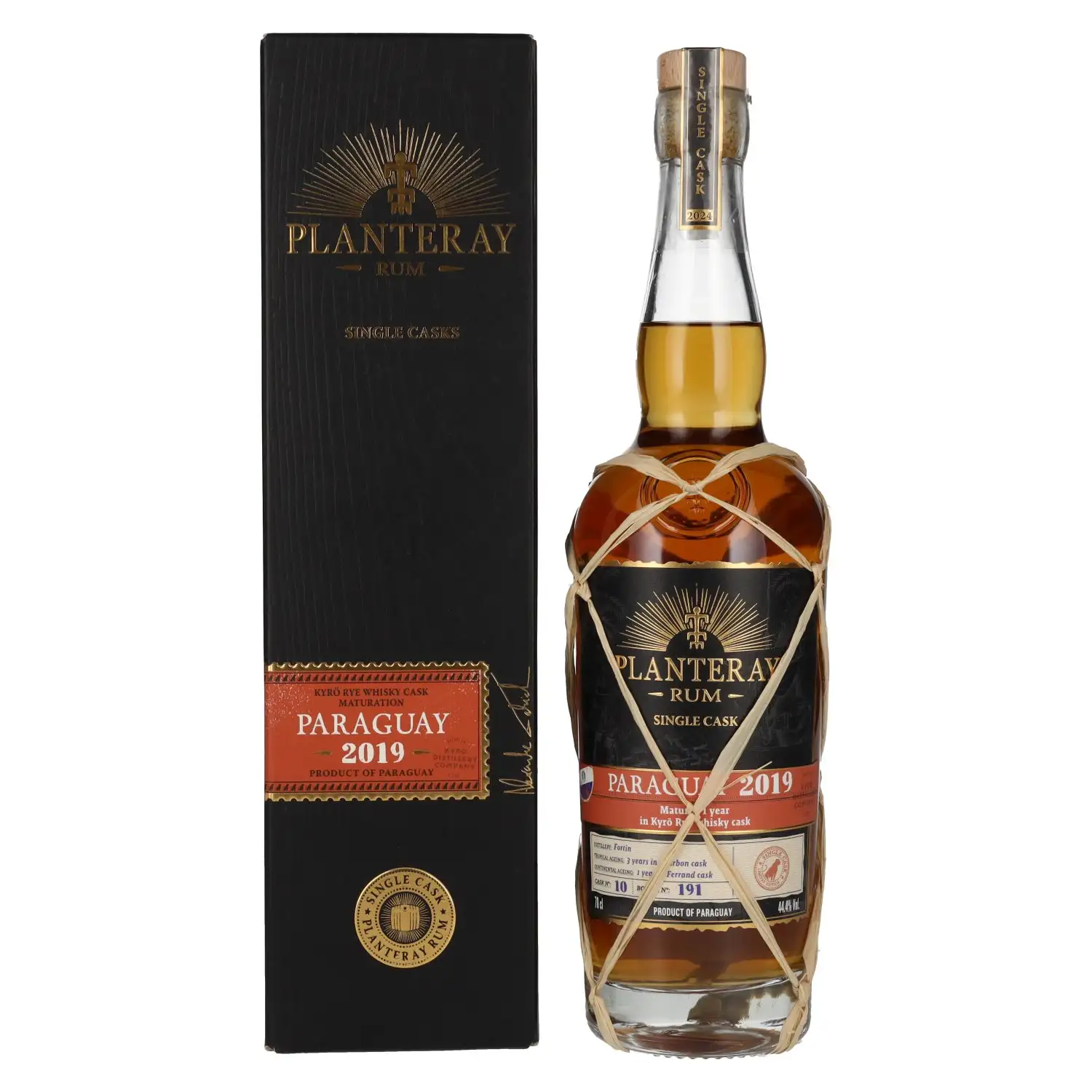 Bottle of Planteray Paraguay (Kyrö Rye Cask Finish) 2019