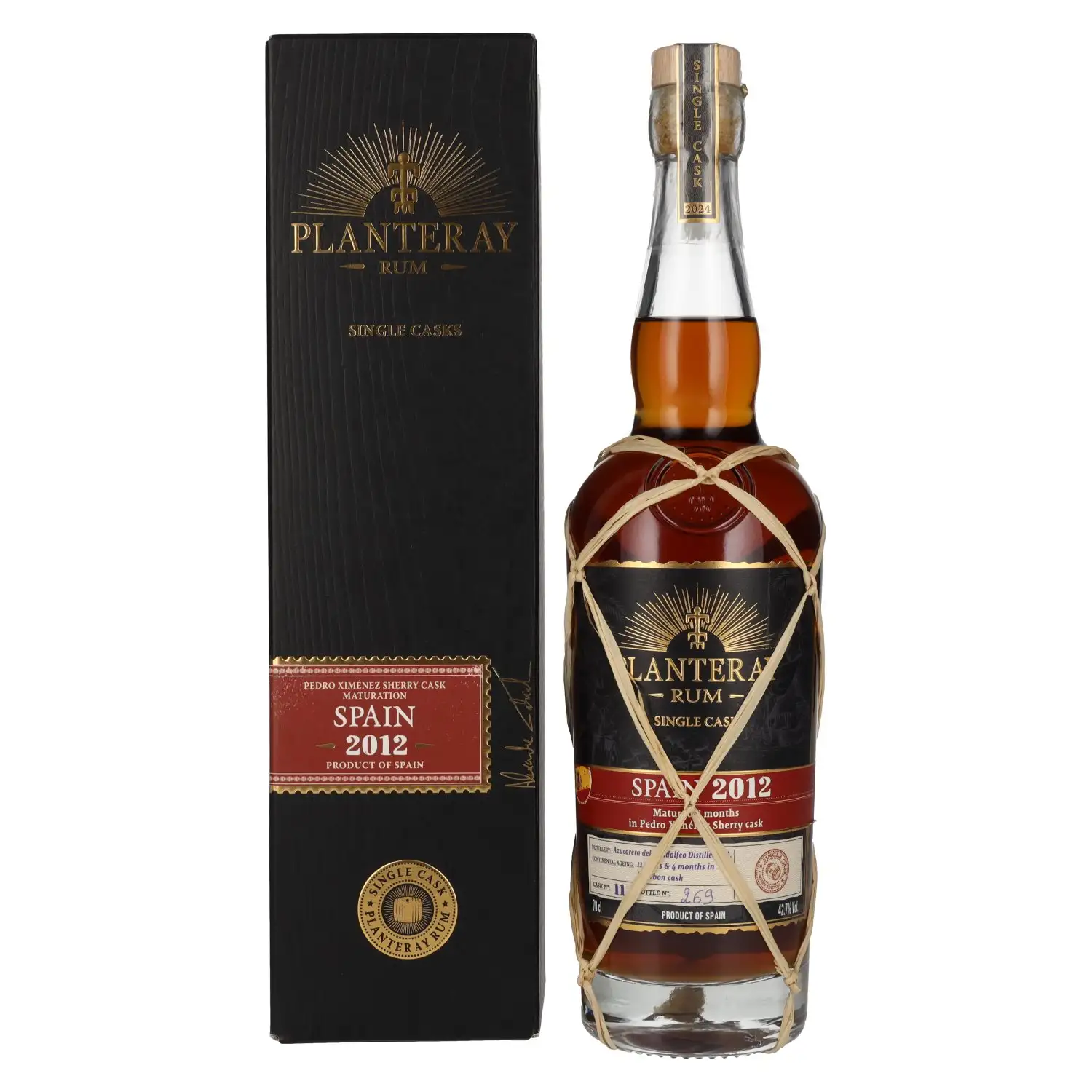 Bottle of Planteray Spain (PX Cask Finish) 2012