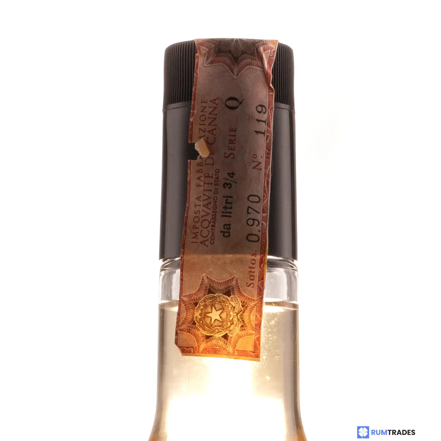 High resolution image of A.A. Baker &amp; Co. S.p.A. Jamaica Rum Full Flavour