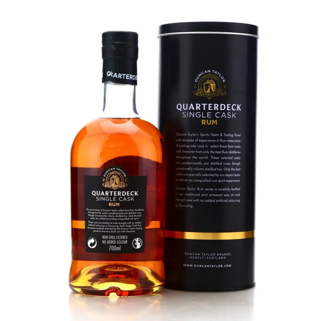 Image haute résolution de Duncan Taylor Clarendon Quarterdeck Single Cask Jamaica 2010