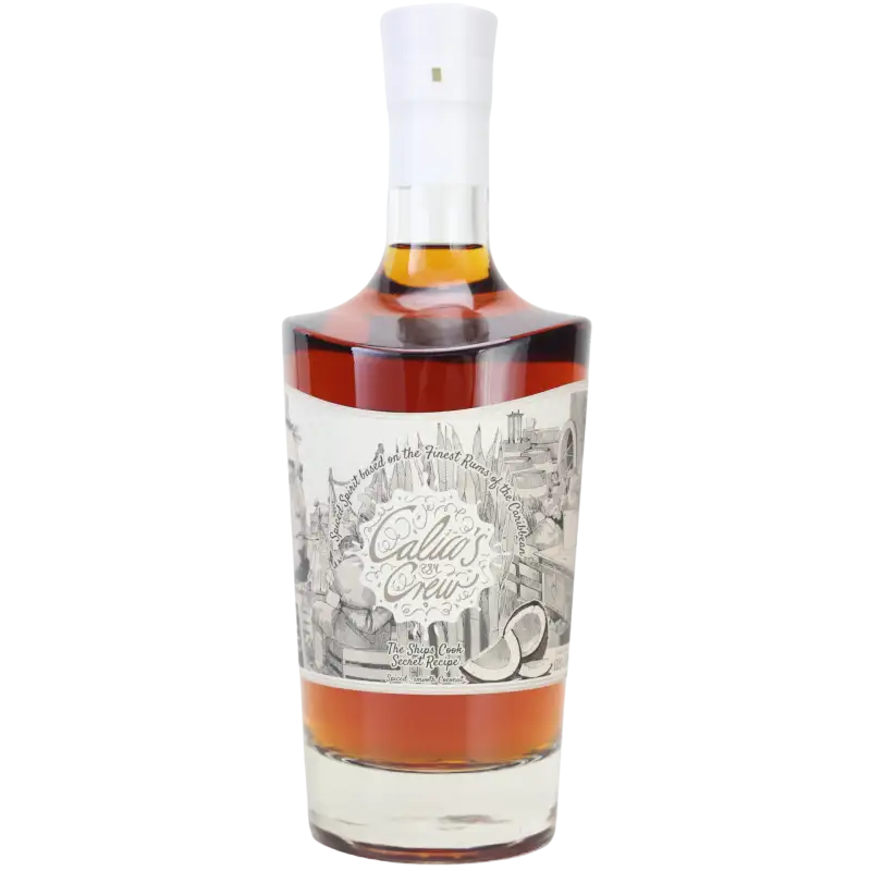 Bottle of Calico‘s Crew The Ships Cook Secret Recipe (smooth Coconut)