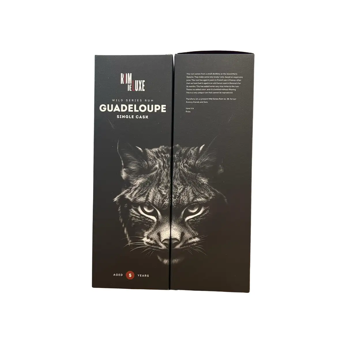 Bottle of Romdeluxe Poisson Wild Series Rum No. 58 2019