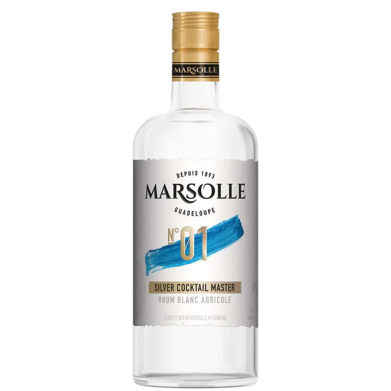 Bottle of Domaine de Séverin Marsolle No. 01 (Silver Cocktail Master Rhum Blanc Agricole)