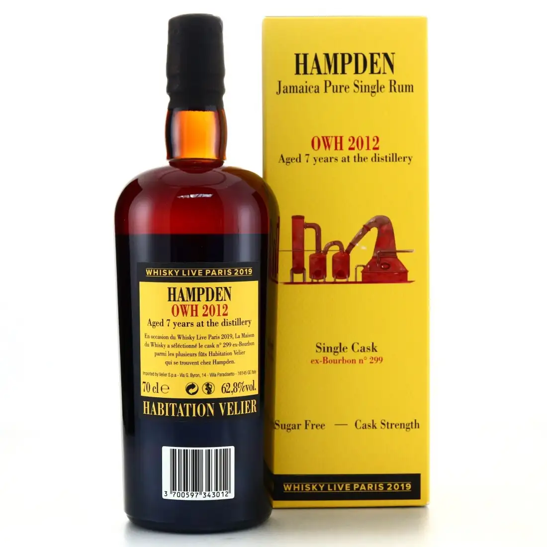 High resolution image of Habitation Velier Hampden Single Cask Whisky Live 2019 OWH 2012