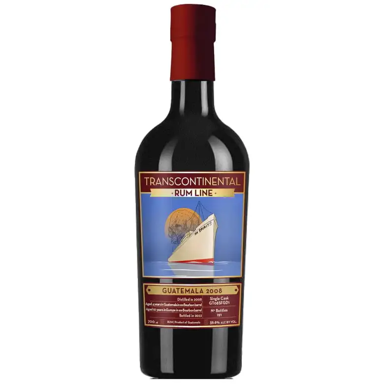 Bottle of La Maison & Velier Transcontinental Rum Line Guatemala 2008