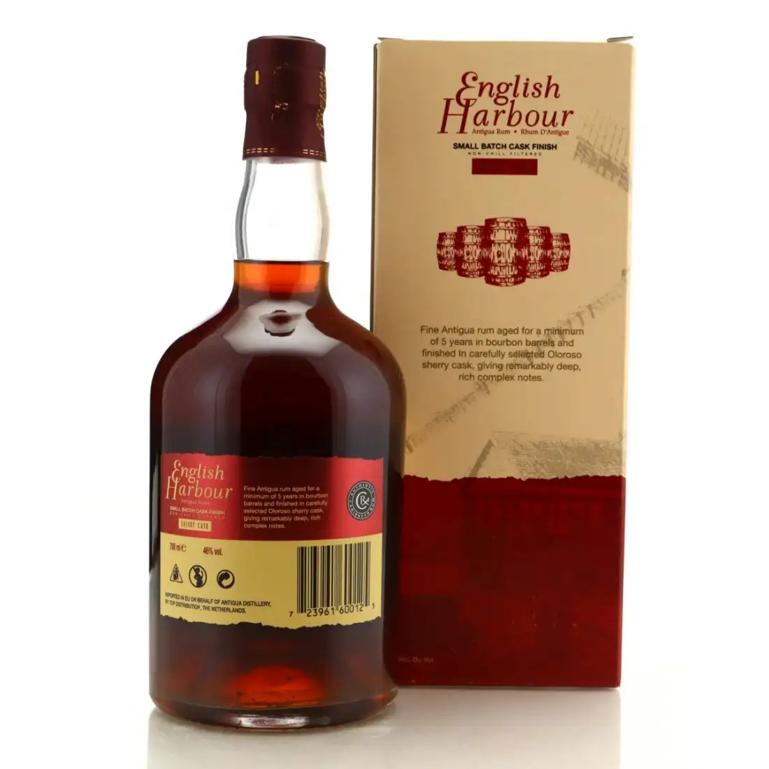 High resolution image of The Antigua Distillery English Harbour Sherry Cask Finish (Batch 004) 2017