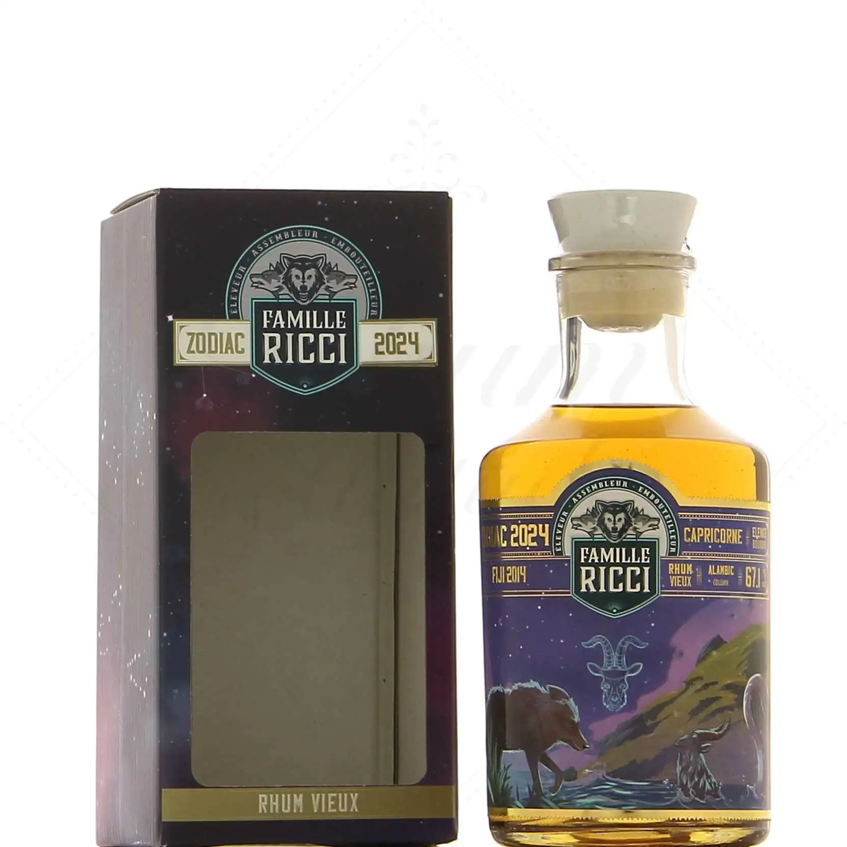 Bottle of Famille Ricci South Pacific Zodiac Capricorne 2024 2014