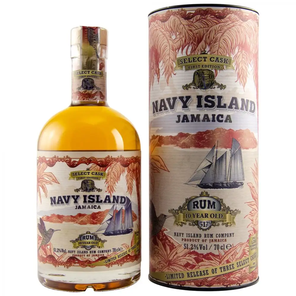 Bottle of Navy Island Hampden Select Cask First Edition C<>H 2007