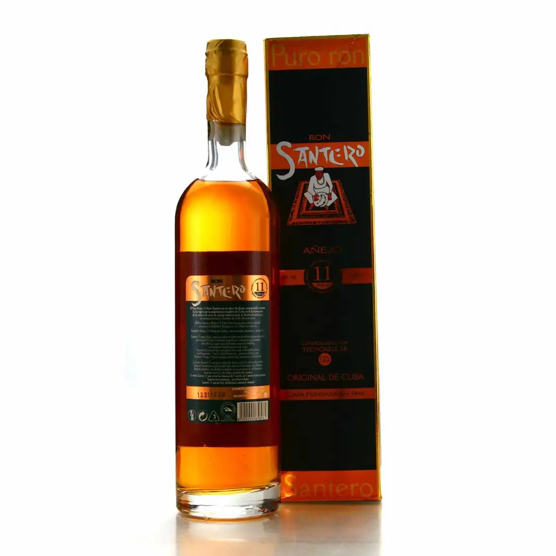 High resolution image of Santero Tecno Azucar 11 Años