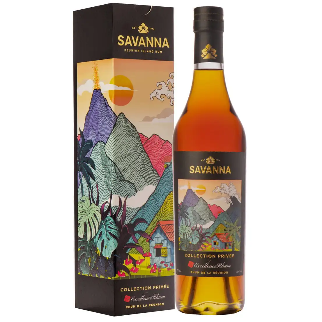 Bottle of Excellence Rhum Savanna Collection Privée 2008