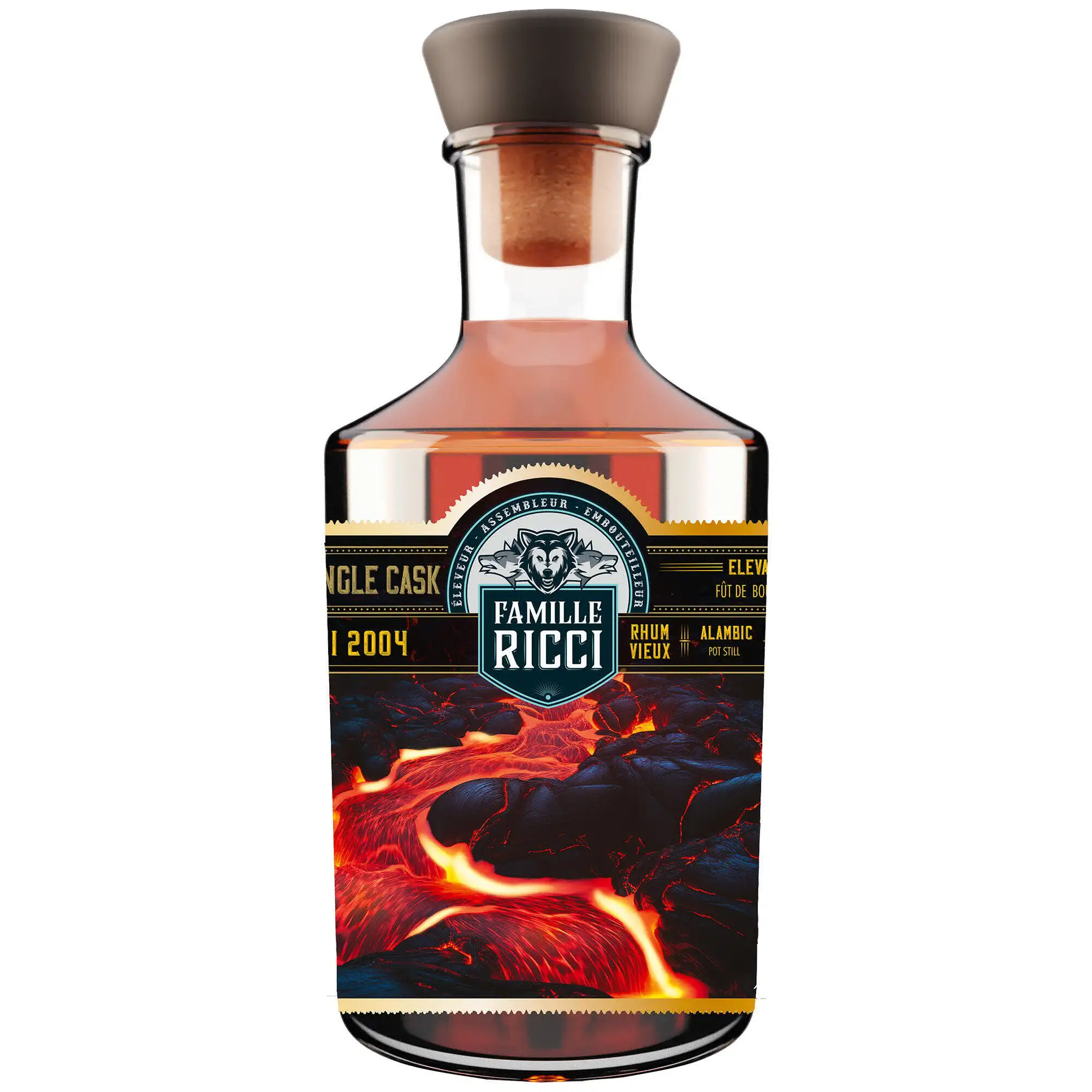 Bottle of Famille Ricci South Pacific Rare Single Cask 2004