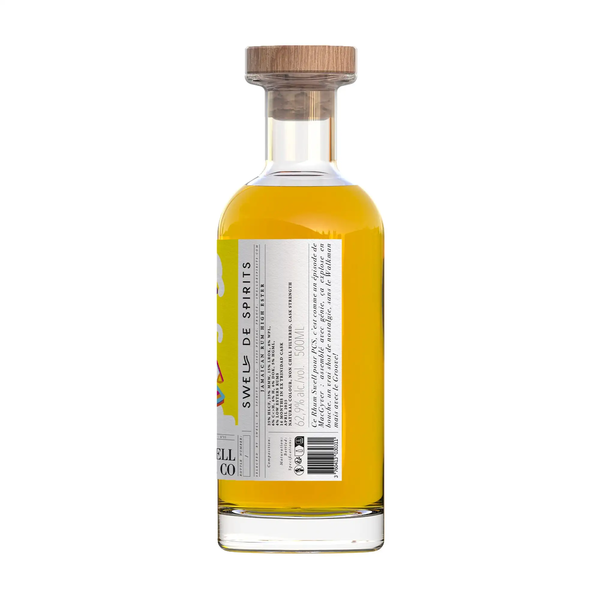 High resolution image of Swell de Spirits Swell &amp; Co. #15 Premium Craft Spirits High Ester 2025