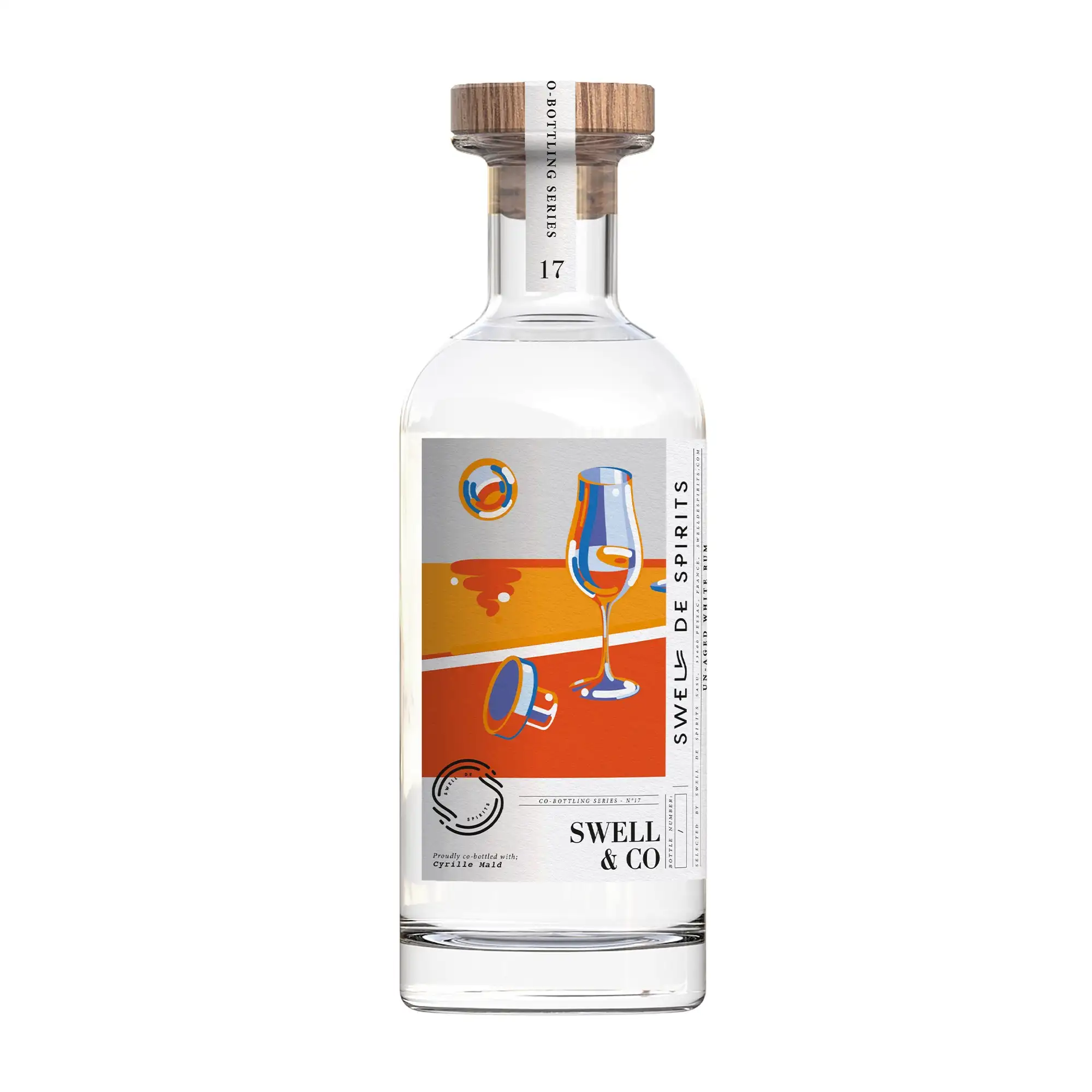 Swell de Spirits Swell & Co. VIF Un-Aged White Rum 2025