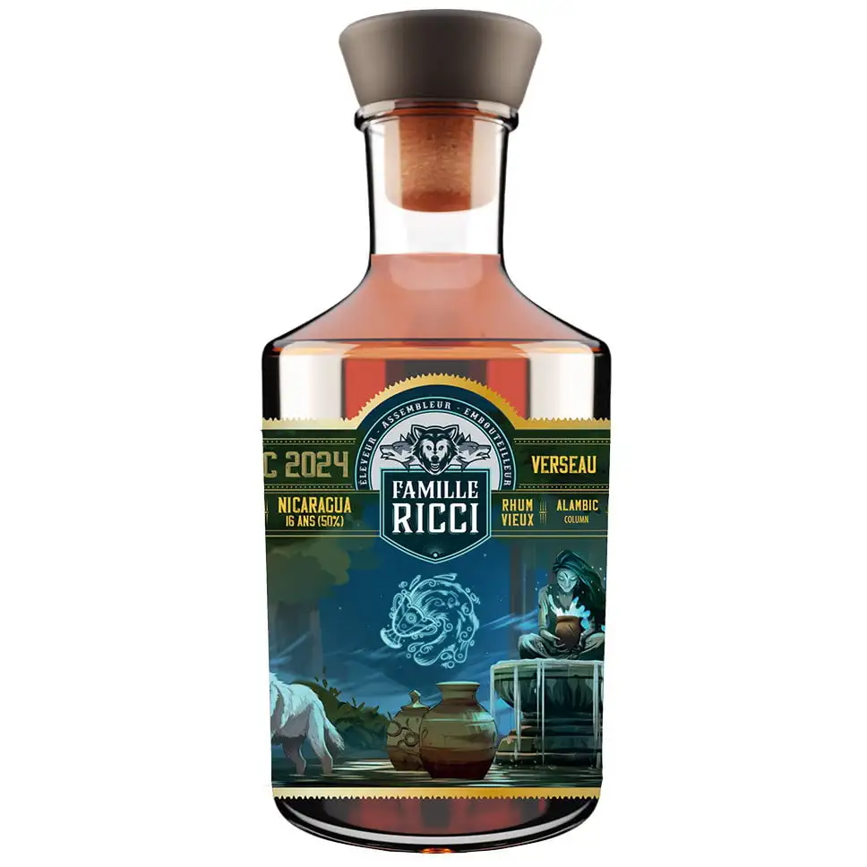 Bottle of Famille Ricci Trinidad Distillers Zodiac - Verseau Batch 2024