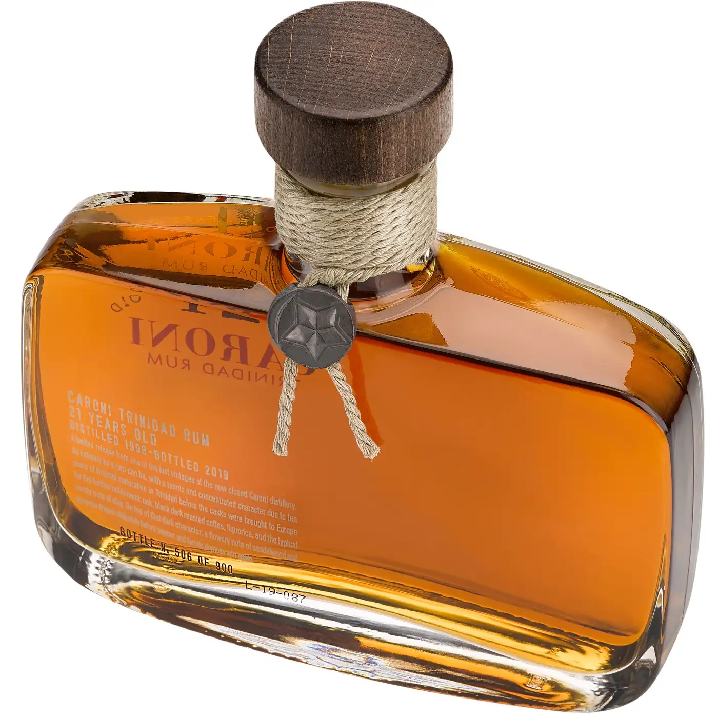 High resolution image of Rum Nation Caroni Small Batch Rare Rums HTR 1998