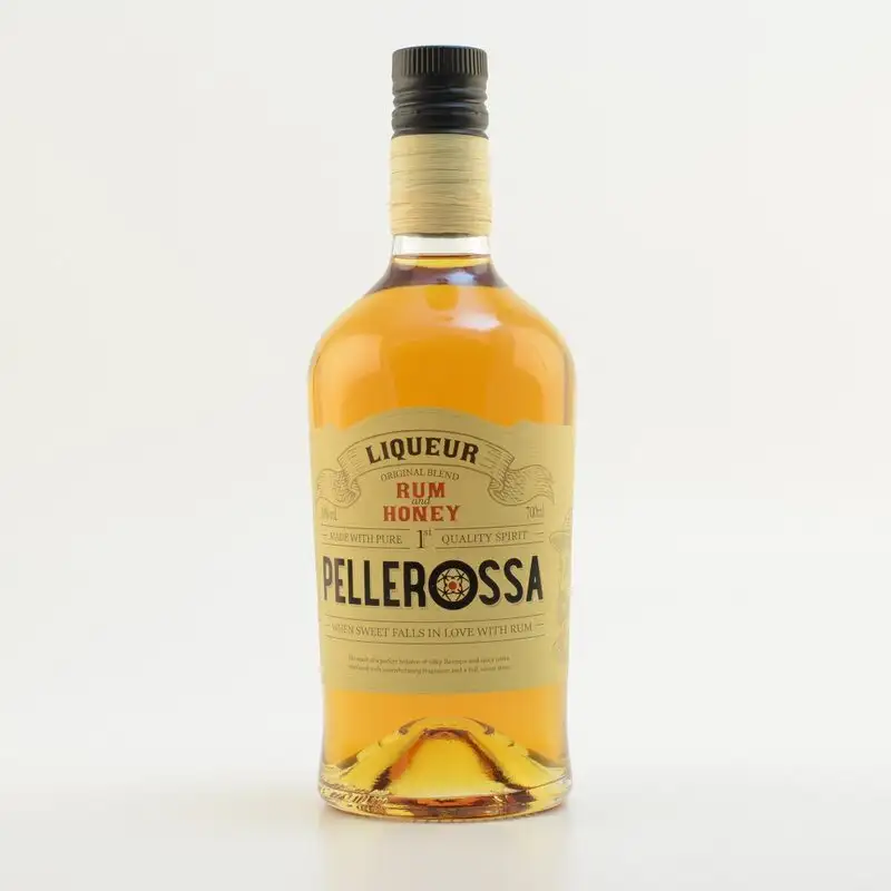 Bottle of Marzadro Pellerossa Liqueur Rum and Honey