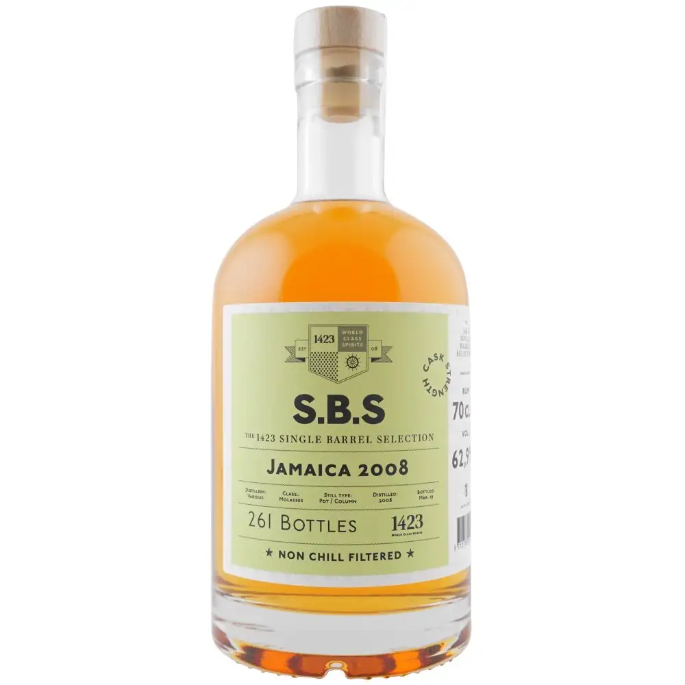 Bottle of S.B.S Jamaica 2008