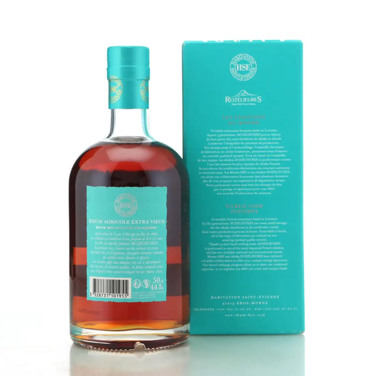 Hochauflösendes Bild von HSE Whisky Rozelieures Cask Finish 2013