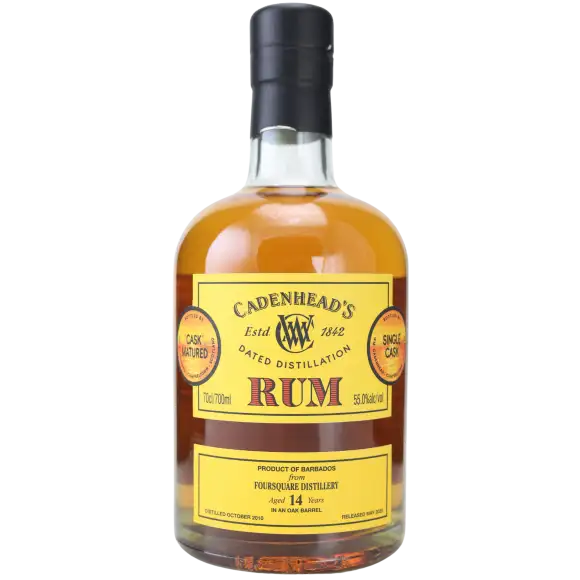 Bottle of Cadenhead‘s Foursquare Foursquare Distillery 2010
