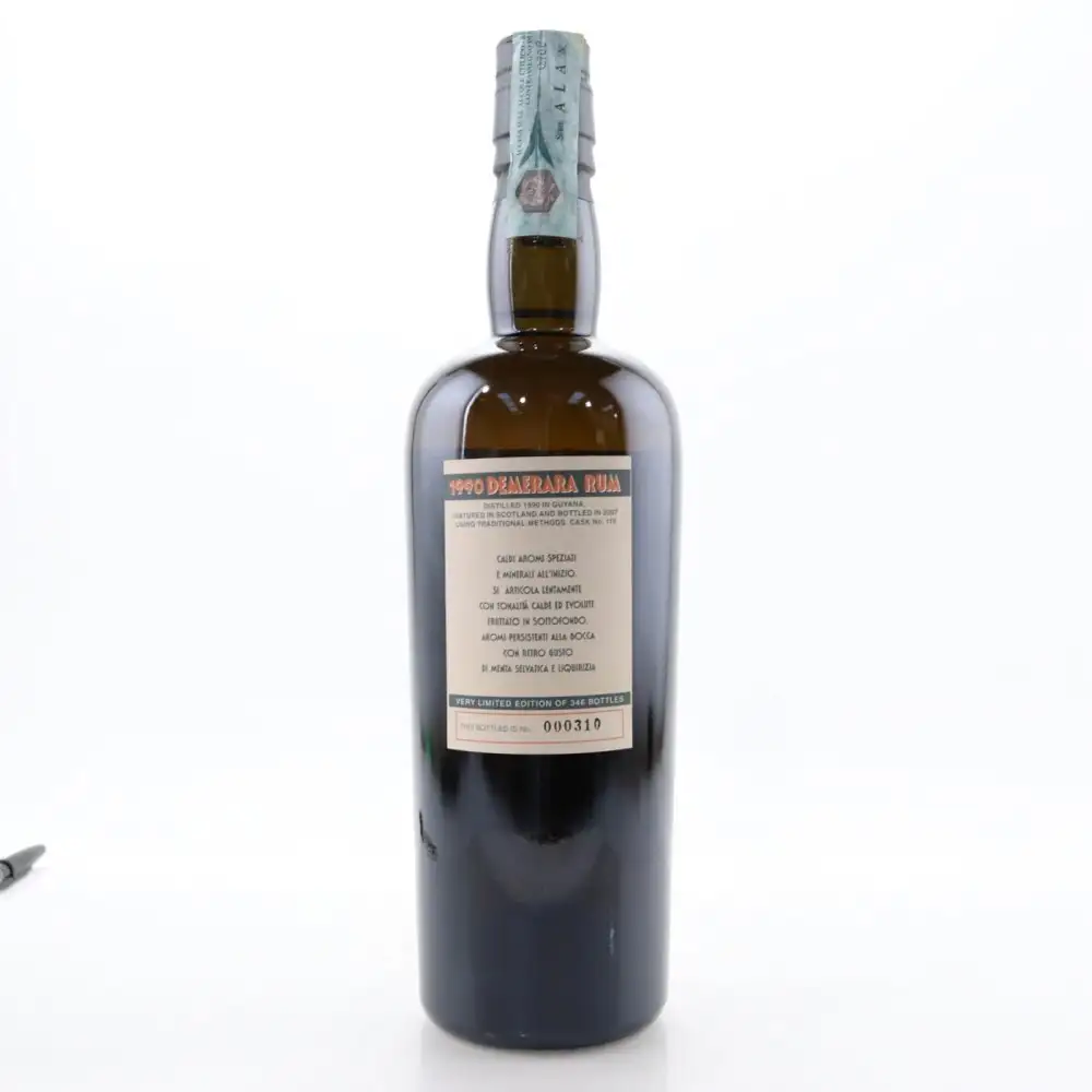 Image haute résolution de Samaroli Versailles Demerara Rum 1990