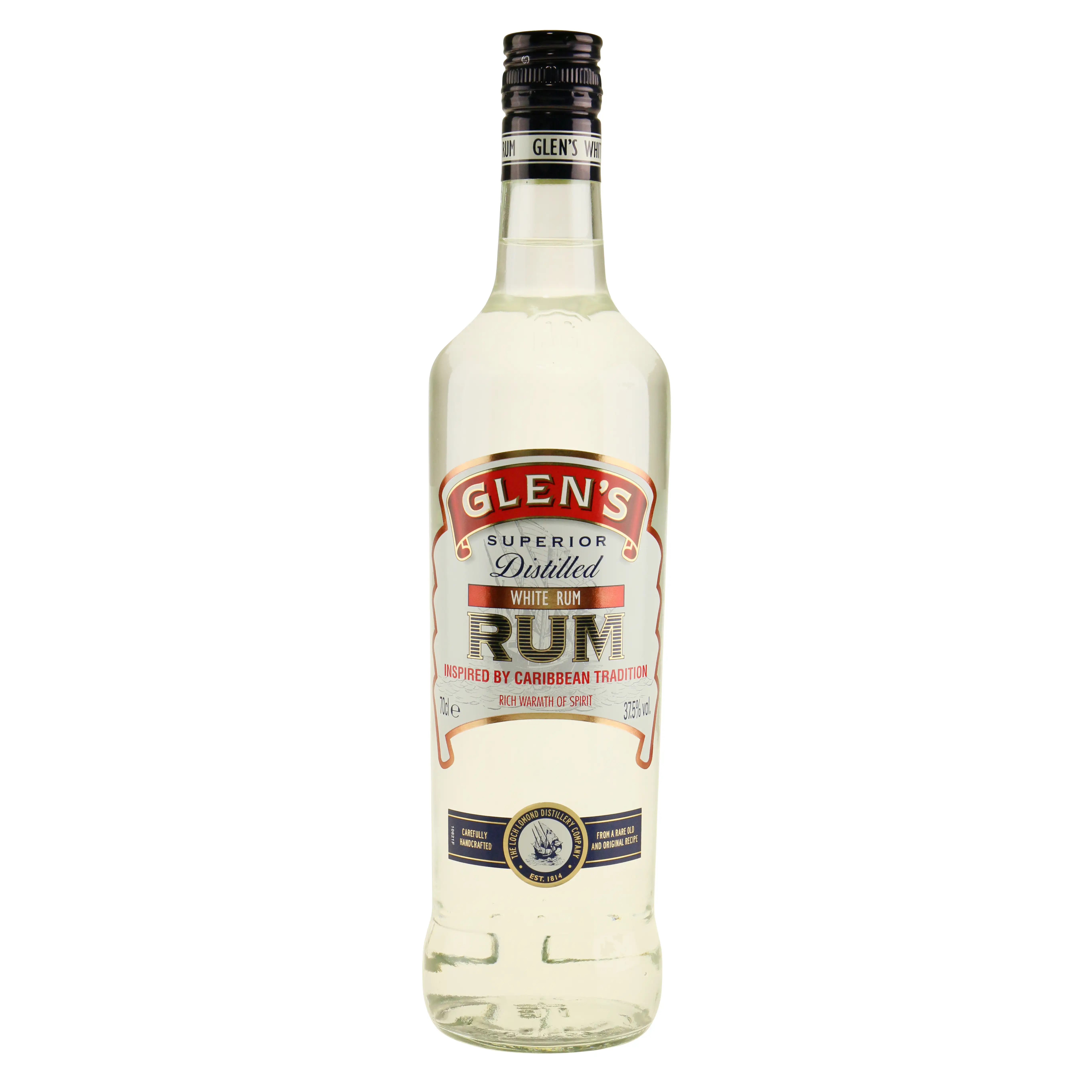 High resolution image of Glen's White Rum