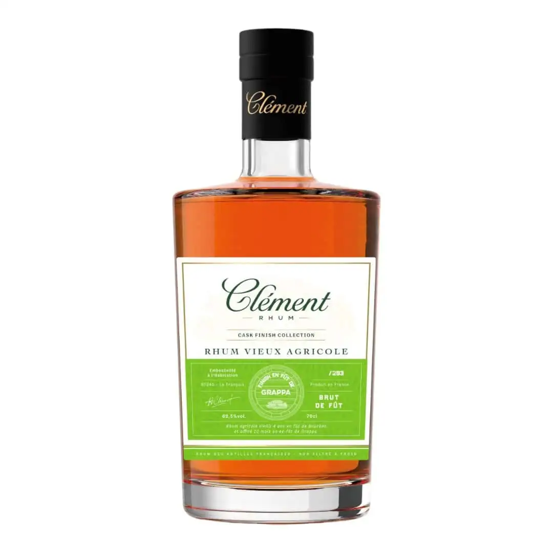 Bottle of Clément Cask Finish Collection (Grappa)
