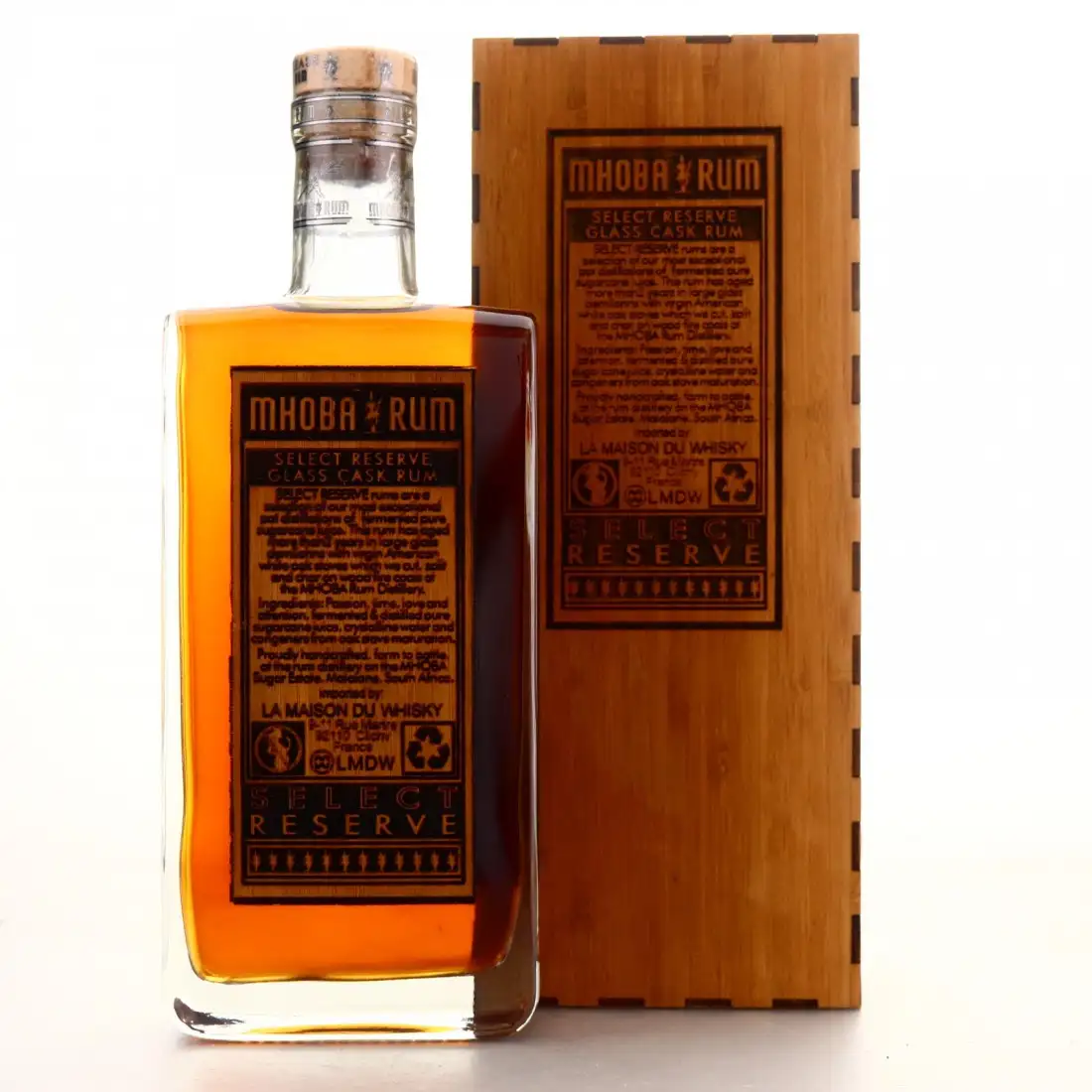 Image haute résolution de MHOBA Select Reserve Glass Cask Rum 2019