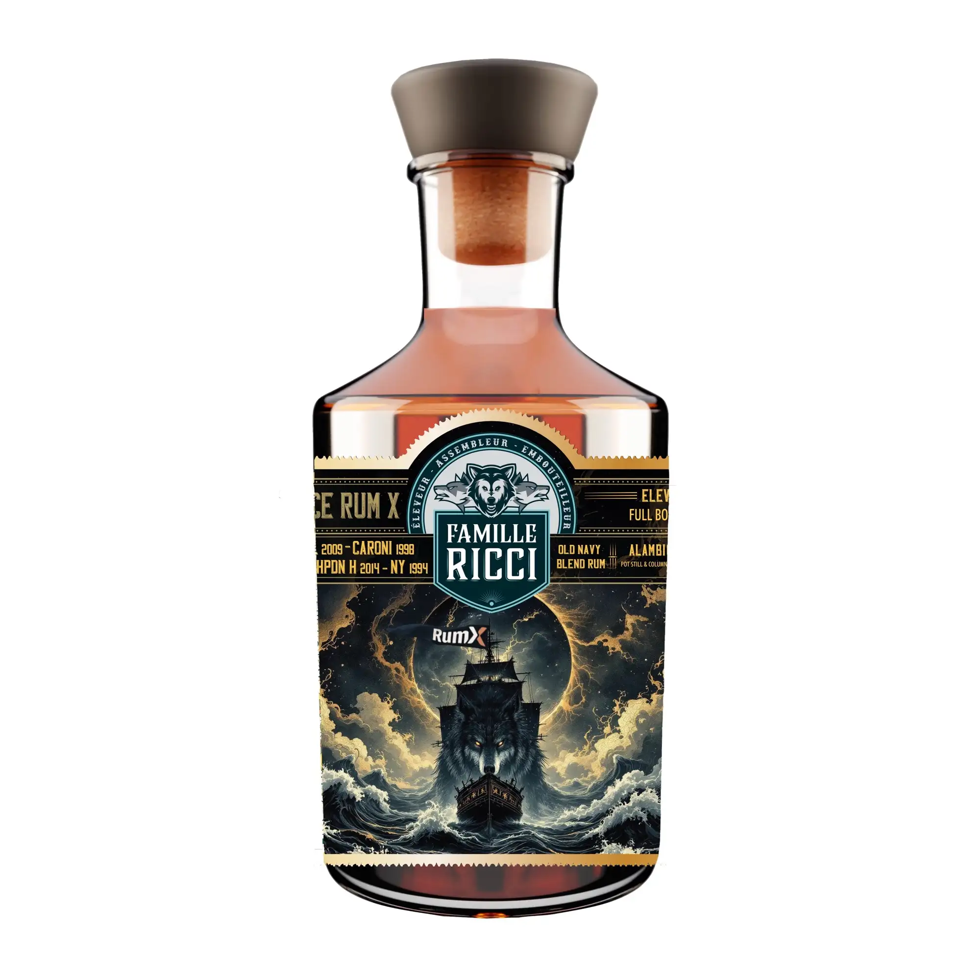 Bottle of Famille Ricci Navy Blend by RumX 2025