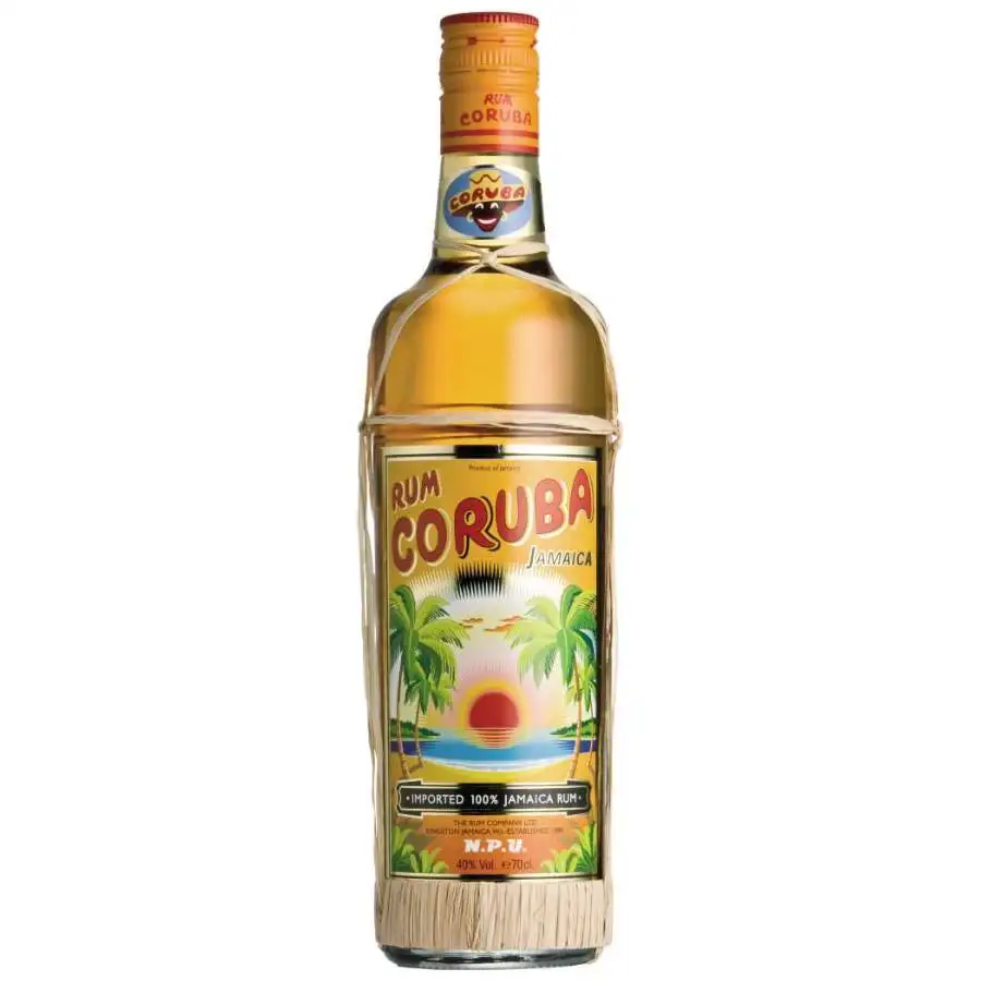 Bottle of J. Wray & Nephew LTD. Coruba N.P.U.
