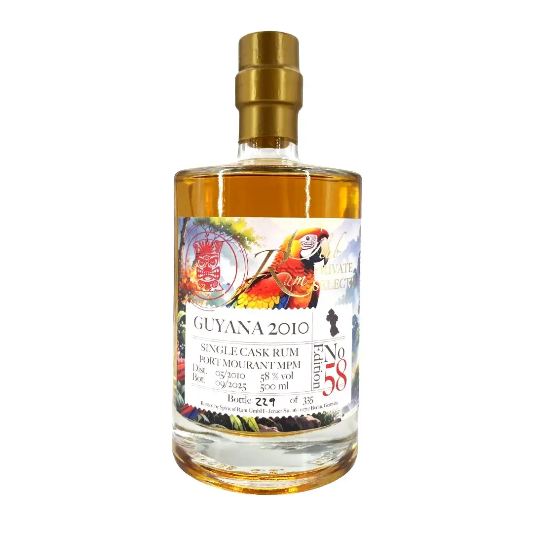 Bottle of Port Mourant Rumclub Private Selection Ed. 58 MPM 2010