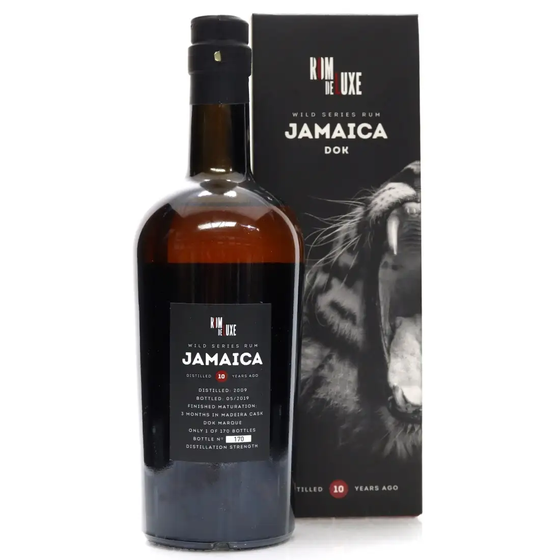 High resolution image of Romdeluxe Hampden Wild Series Rum Jamaica No. 1 DOK 2009