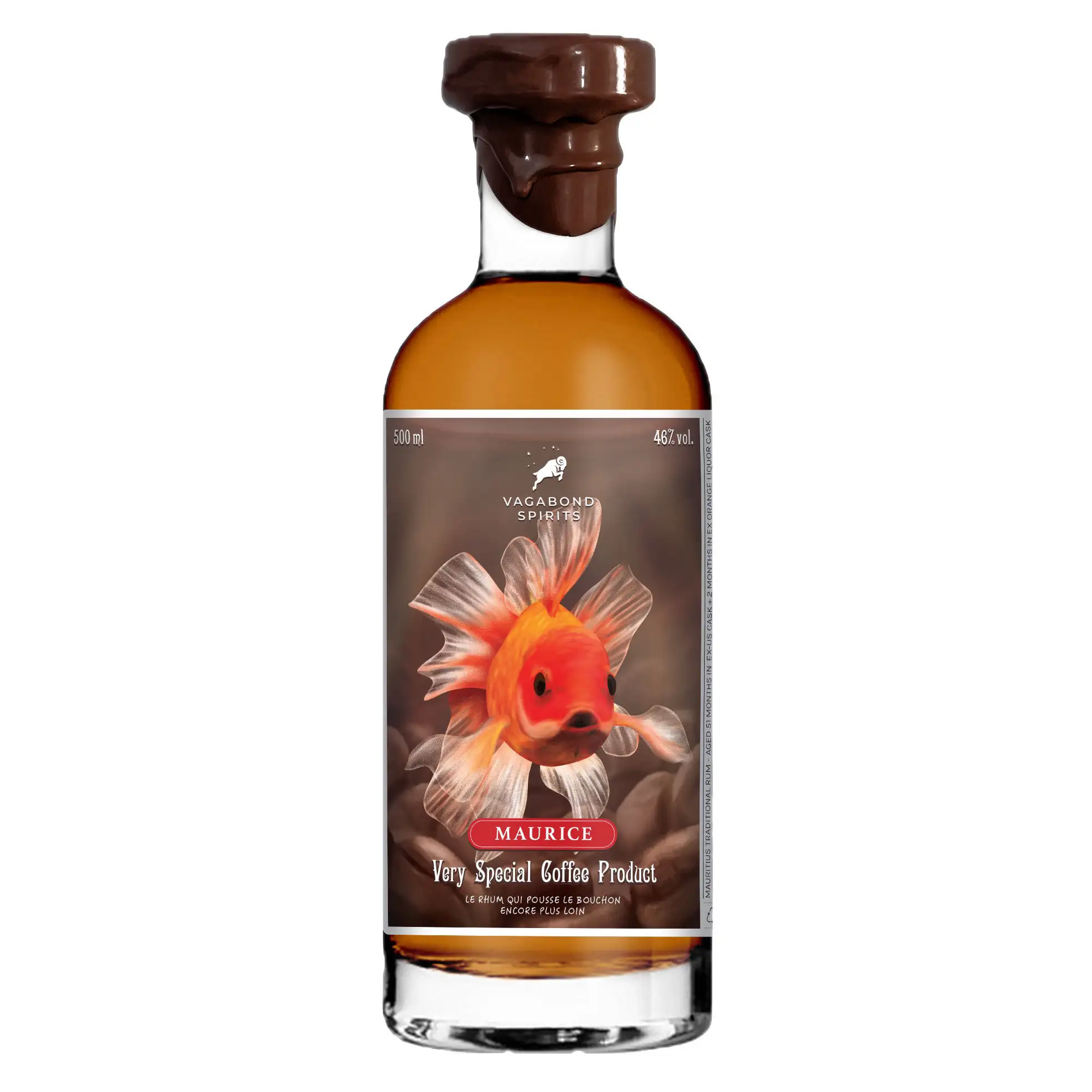 Bottle of Vagabond Spirits Grays Maurice Very Special Coffee Product 2025