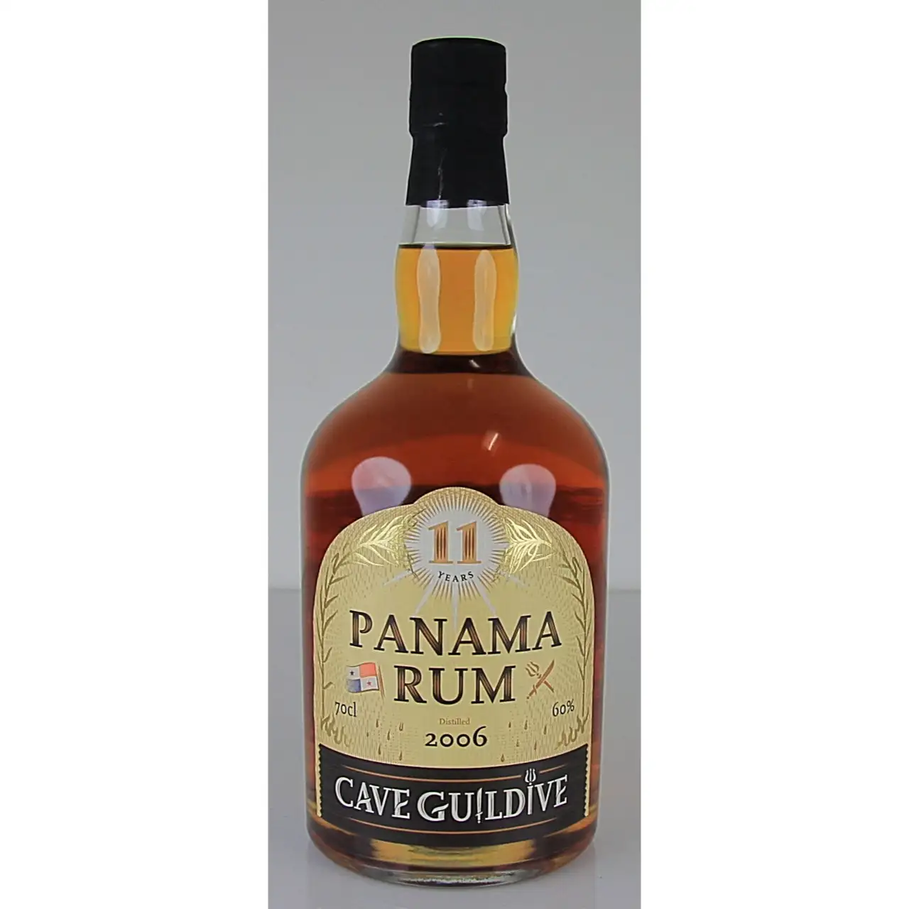 Bottle of Cave Guildive Secrete Panama Rum 2006