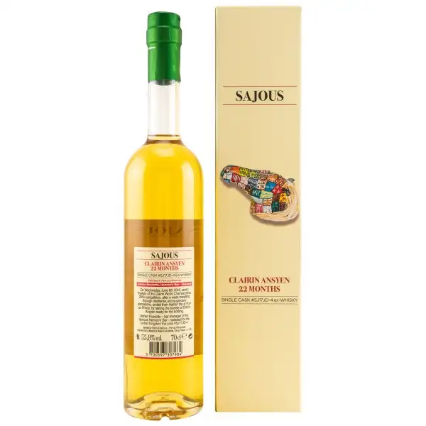 Hochauflösendes Bild von Velier Chelo Clairin Ansyen Sajous (Jack Daniels Cask) 2017