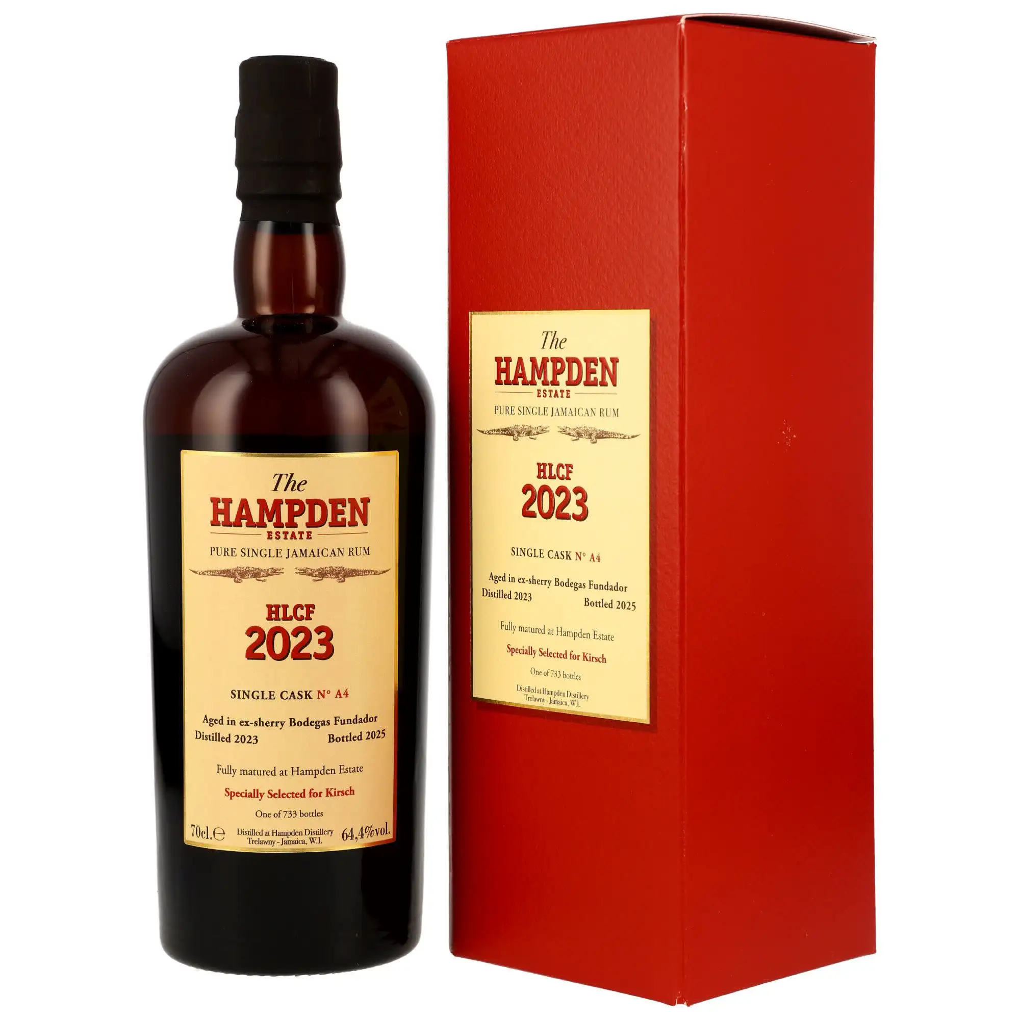 Bottle of Velier Hampden Single Cask (Kirsch Whisky) HLCF 2023