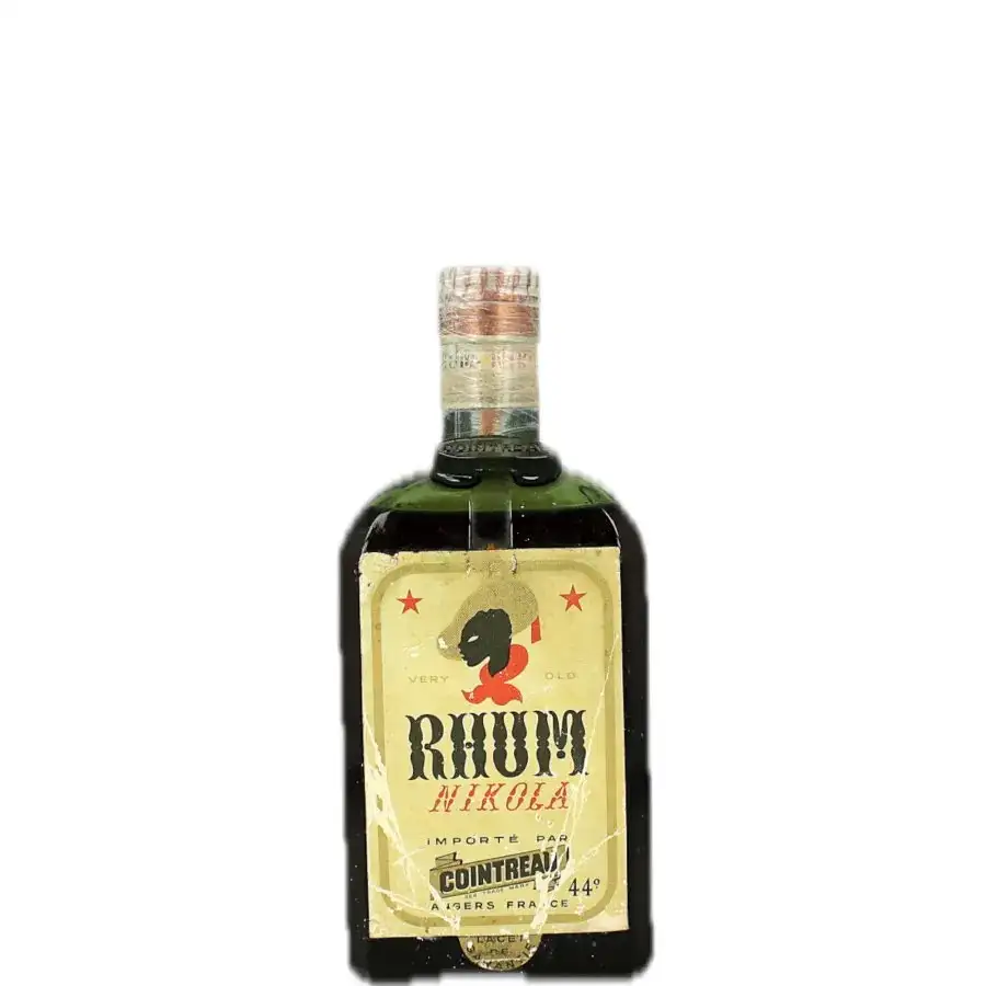 Bottle of Cointreau - Rhum Nikola - b. 1950s