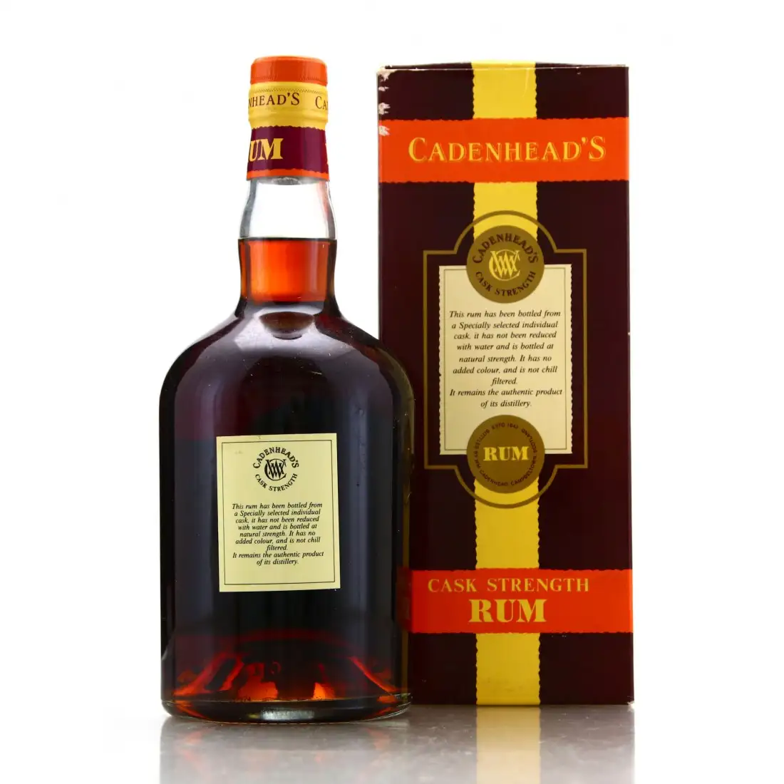 High resolution image of Cadenhead‘s Gardel Rhum Agricole 1982