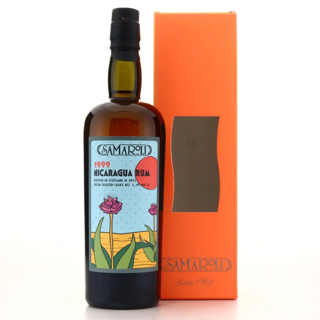 Bottle of Samaroli Nicaragua Rum 1999