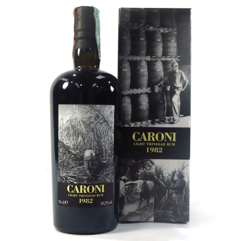 Bottle of Velier Caroni Light Trinidad Rum 1982