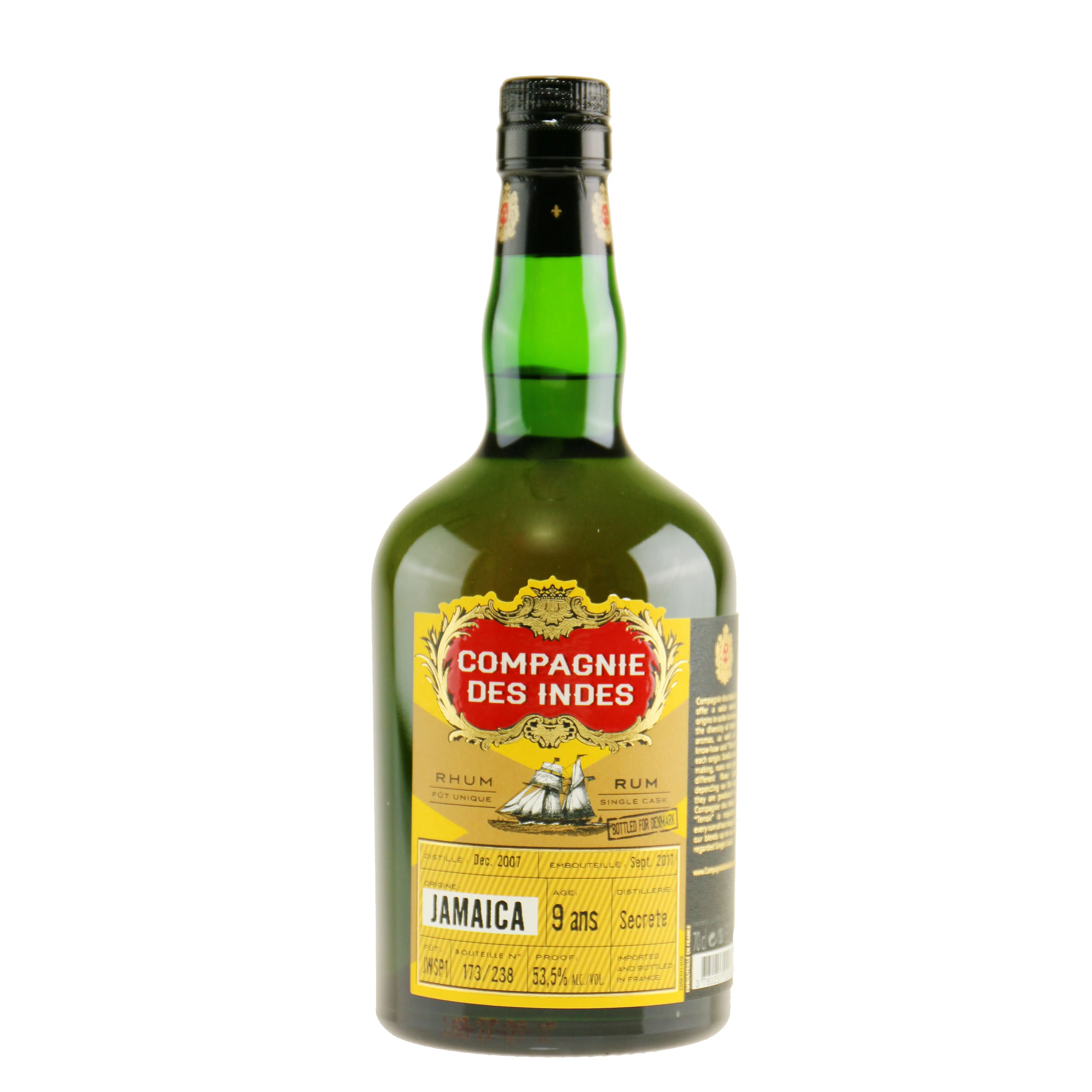 Bottle of CDI Jamaica (Bottled for Denmark) 2007