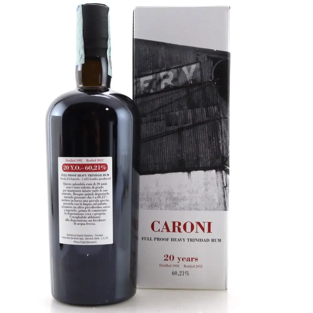 Image haute résolution de Velier Caroni Heavy Trinidad Rum HTR 1992
