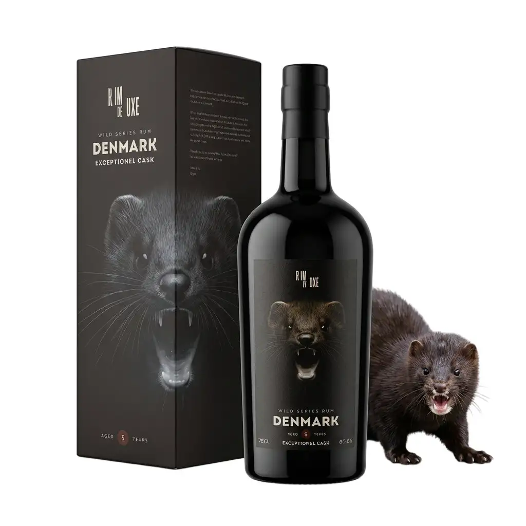 Bottle of Romdeluxe Fary Lochan Wild Series Rum No. 67 2020