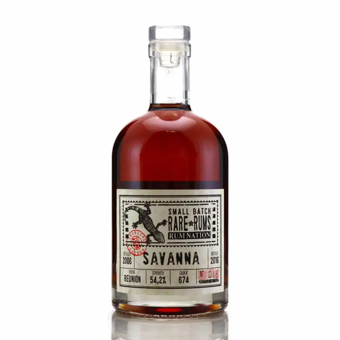 High resolution image of Rum Nation Savanna Small Batch Rare Rums 2006