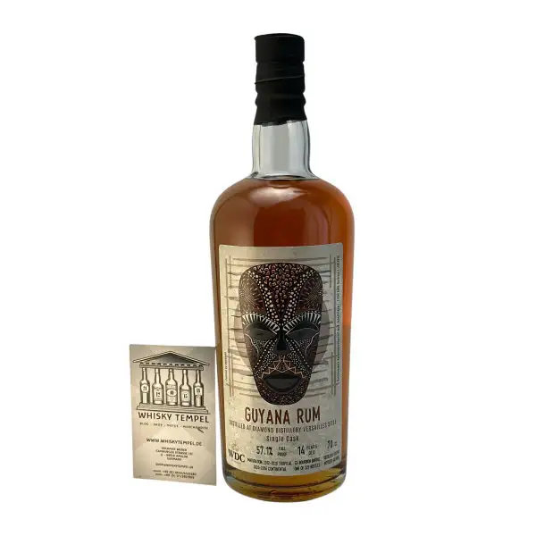 Bottle of Wu Dram Clan Diamond Guyana Rum Versailles Still 2012