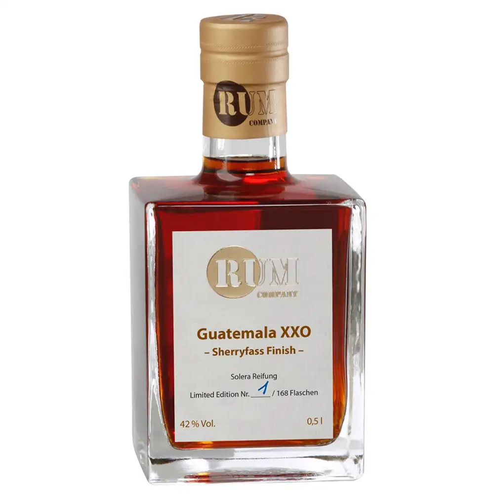 Bottle of Rum Company Guatemala XXO