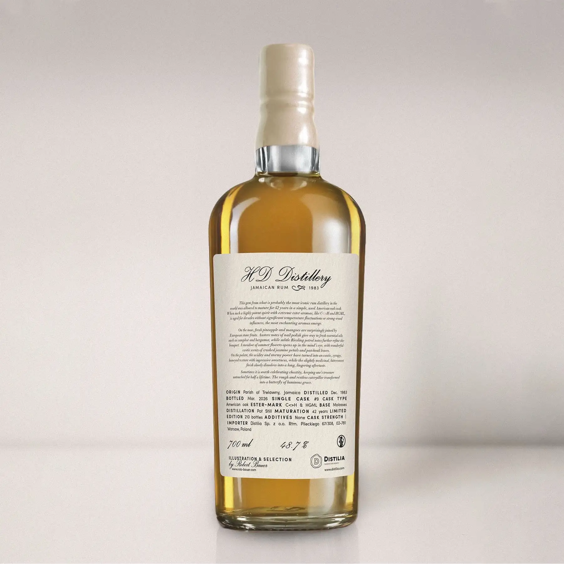 High resolution image of Distilia Hampden The Virtues Chastity by Robert Bauer C<>H 1983