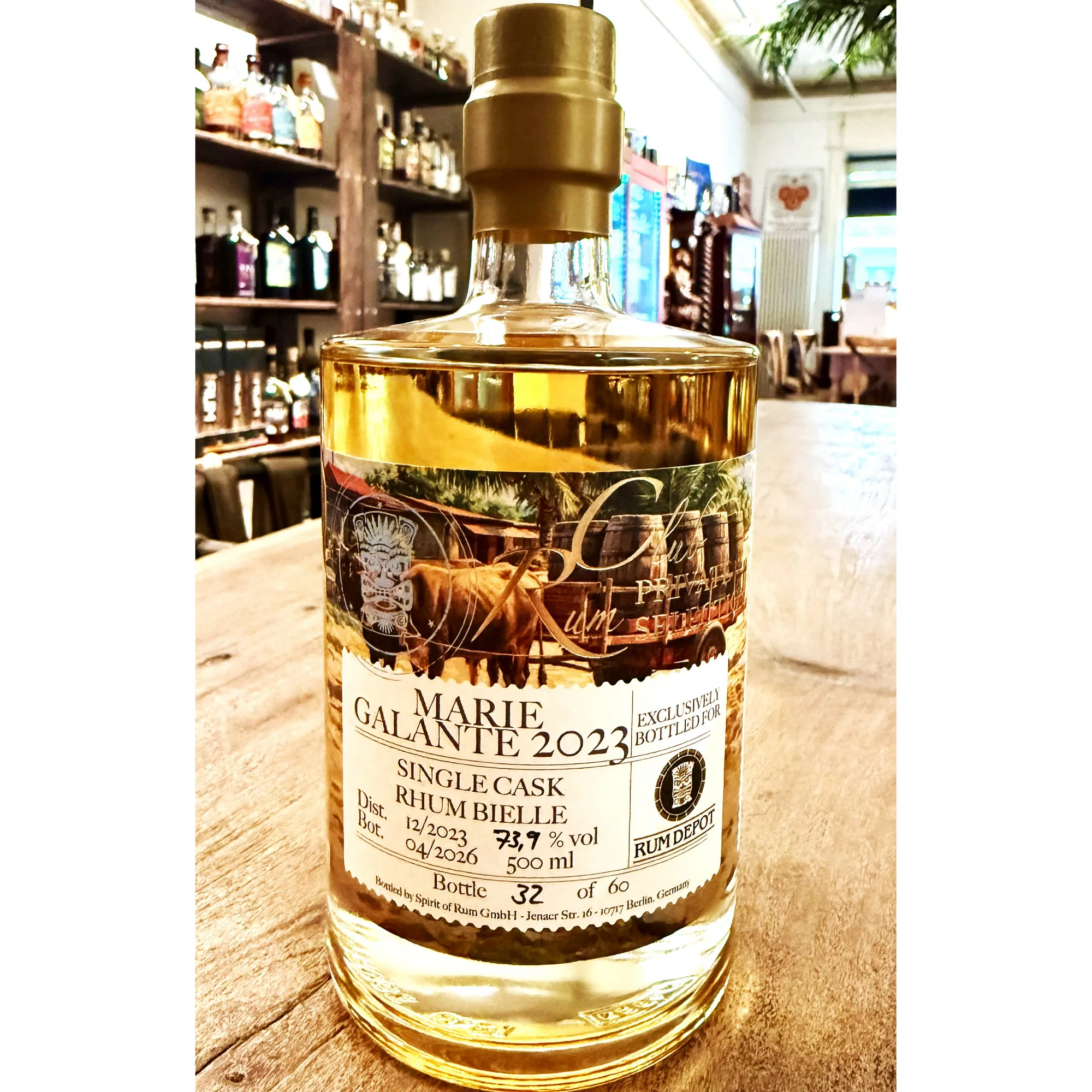 Bielle Rumclub Private Selection Exclusively bottled for Rum Depot 2023