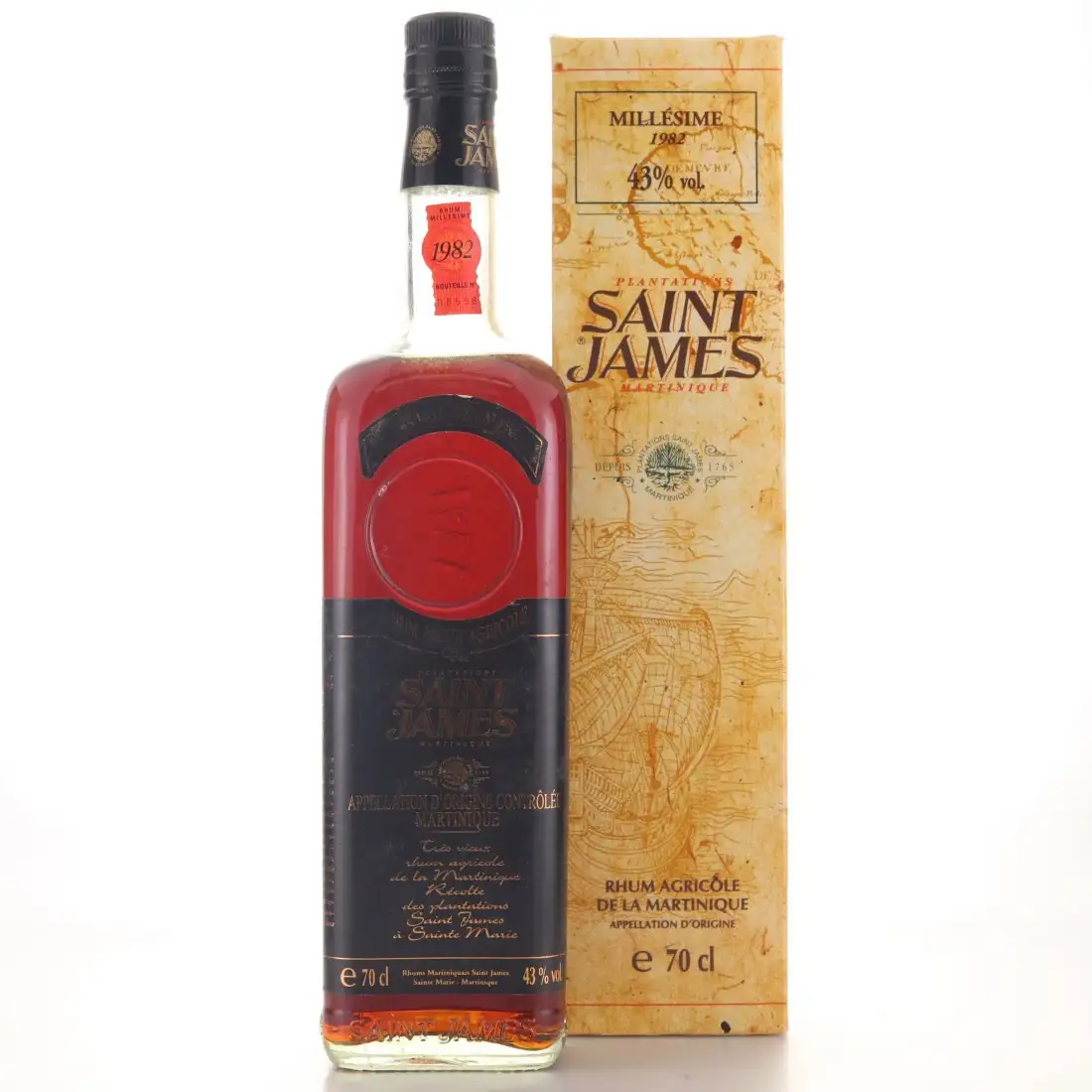 Bottle of Saint James 1982