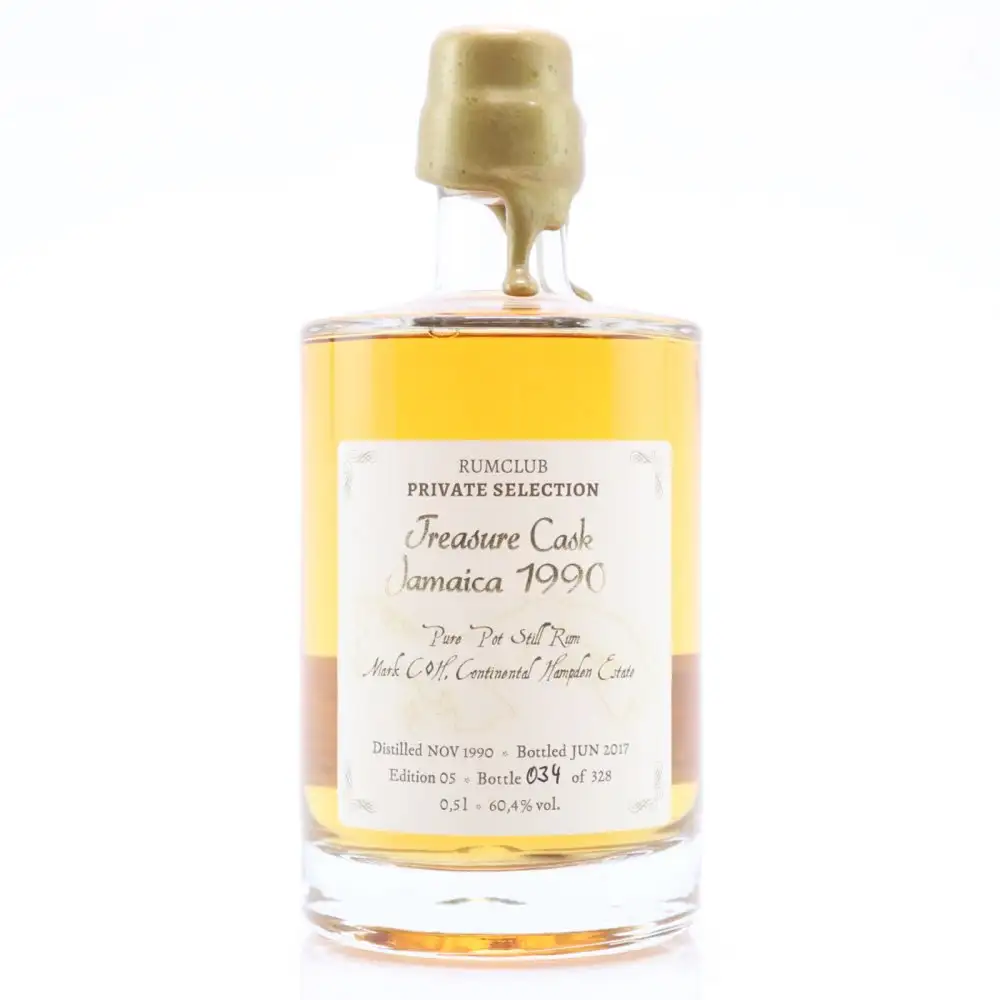 Bottle of Hampden Rumclub Private Selection Ed. 05 Treasure Cask Jamaica C<>H 1990