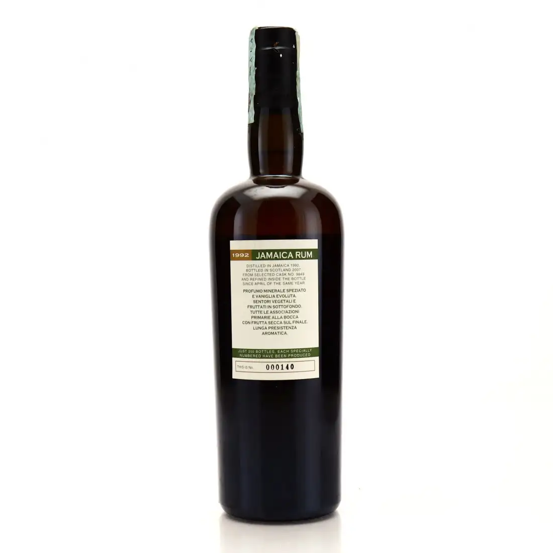 High resolution image of Samaroli Hampden Jamaica Single Cask HLCF 1992